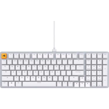 Imagem de Glorious - GMMK 2 Teclado para jogos com interruptor linear mecânico - Branco-GLO-GMMK2-96-FOX-W