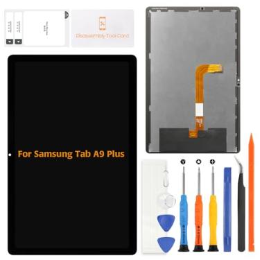 Imagem de A-MIND Galaxy Tablet Tab A9 Plus A9+ Tela LCD de 11 polegadas de substituição para Samsung Tab A9 Plus A9+ SM-X210 X215 X216 Peças de reparo de vidro (grafite)
