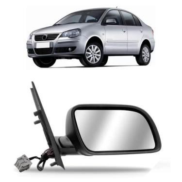 Imagem de Retrovisor Polo 2003 2004 2005 2006 2007 2008 2009 Elétrico - RETROVEX