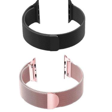 Imagem de Kit 2 Pulseiras Magnetica Relogio Smartwatch Ima Inteligente