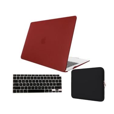 Imagem de Kit Capa Case Para Macbook New air 13.6 A2681 com Chip M2 2022 + Pelicula de Teclado + Bag Neoprene