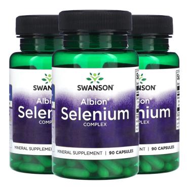 Imagem de Complexo Selênio 200mcg Swanson 90 Capsulas Importado 3un