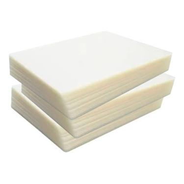 Imagem de Kit 500 Plásticos Polaseal p/ Plastificação rg, cpf, crachá 0,05MM