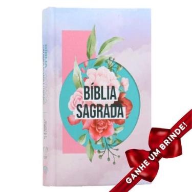 Imagem de Bíblia Sagrada + Harpa Avivada Capa Dura Letra Normal Colagem Corinhos