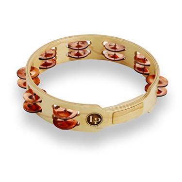 Imagem de Pandeiro LP Accent de 25,4 cm de fileira dupla de madeira com jingles de cobre LP382-C