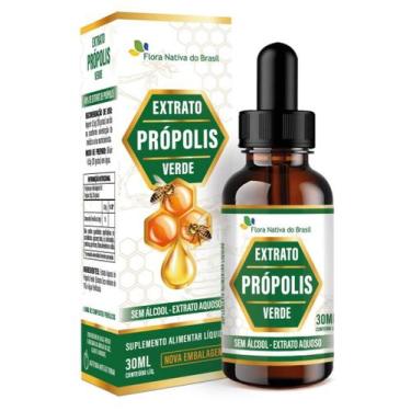 Imagem de Extrato de Própolis Verde Aquoso 30ml Flora Nativa - Flora Nativa do B