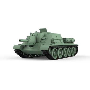 Imagem de MRY-SFW SS35754 1/35 Modelo Militar Soviético SU-122 Pistola Autopropelida V1.9