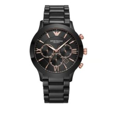 Imagem de Relógio Empório Armani Masculino AR70006 Cronógrafo Á prova d água-Masculino