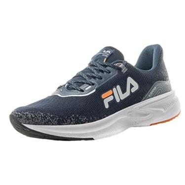 Imagem de Tênis Fila Academia Outfield Adulto Running Preto Sport Azul Branco 40