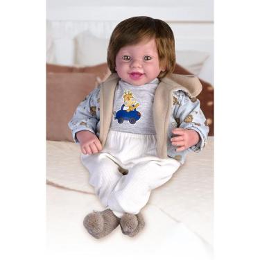 Imagem de Boneca Baby Moments Reborn Menino - Cotiplás