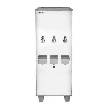 Imagem de Bebedouro Industrial 50 Litros Inox 3 Torneiras Geladas Lic050 220V Libell