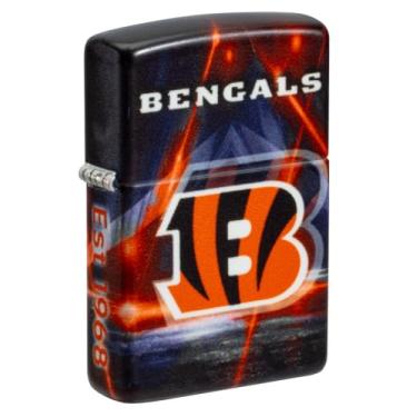 Imagem de Zippo NFL Cincinnati Bengals 540 Isqueiro de bolso fosco