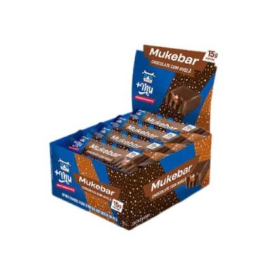 Imagem de Mukebar Barra de Proteína Sabor Chocolate com Avelã CX/12 Mais Mu