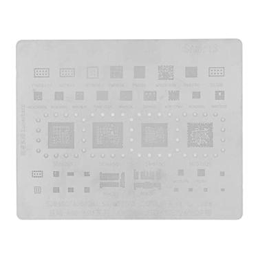 Imagem de Telefone CPU BGA Reballing Stencil Universal BGA Reballing Stencil Tin Mesh Sol Modelo para A60 A90 Série A10S A605F A705F Aço Inoxidável