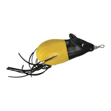 Imagem de Isca artificial rato killer com anti-enrosco - GRUB PESCA, Amarelo
