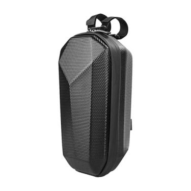 Imagem de Deevoka Bolsa de armazenamento para scooter, multifuncional, à prova d'água, bolsa para guidão frontal, para pendurar, kit de reparo externo, chaves, 4l