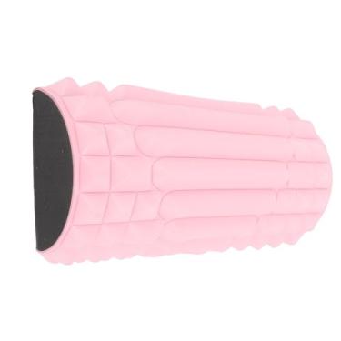 Imagem de Almofada de massagem coluna cervical de ioga, proteção de pescoço de acupressão, travesseiro de pescoço de ioga para ombros, pés, pernas, joelhos e cintura (rosado)