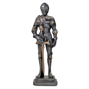 Imagem de Soldado Medieval Na Base Estátua Chumbo Escolha Seu Modelo (Espada)