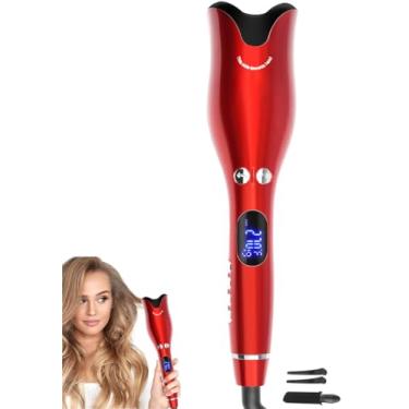 Imagem de Ferro de Ondulação, Modelador de Cachos Automático, Modelador de Cachos Automático, Compatível com Faixa de Tensão de 110 a 240 Volts