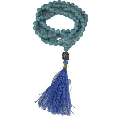 Imagem de Japamala Turquesa - Contas para Meditação - Plat1