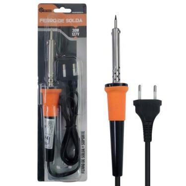 Imagem de Ferro de Solda 30w 40w 60w 80w 110v 220v Profissional INMETRO - MBtech