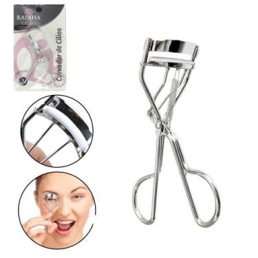 Imagem de Curvex Curvador De Cilios De Inox Cromado Rainha Chic 9X8Cm - Rc Brasi