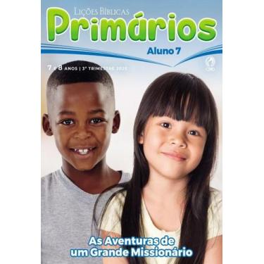 Imagem de Revista Lições Bíblica Primários Aluno 3º Trimestre 2025 - CPAD