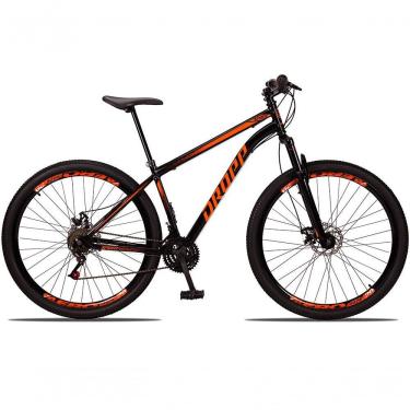 Imagem de Bicicleta 29 Dropp Sport Aço 21M Preto+laranja