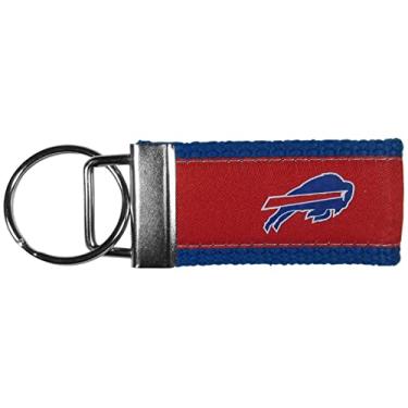 Imagem de Siskiyou Sports Chaveiro de tecido NFL Buffalo Bills, tamanho único, cores do time