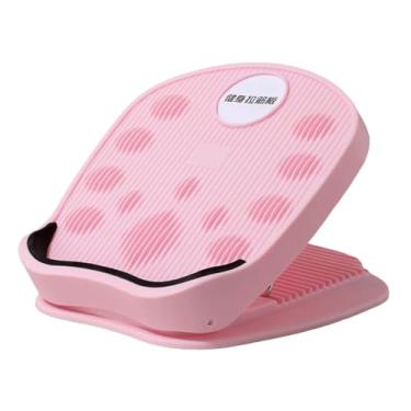 Imagem de menolana Prancha de alongamento de panturrilhas, prancha de equilíbrio, exercício, rampa de inclinação, portátil, antiderrapante, para homens e mulheres, Rosa