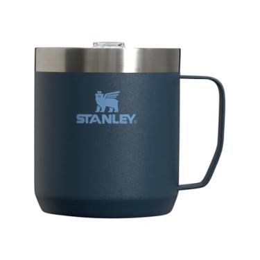 Imagem de Stanley Caneca Stay Hot Camp - Caneca durável com isolamento de aço inoxidável 18/8 - Tampa Tritan™ sem respingos - 340 g - Azul marinho