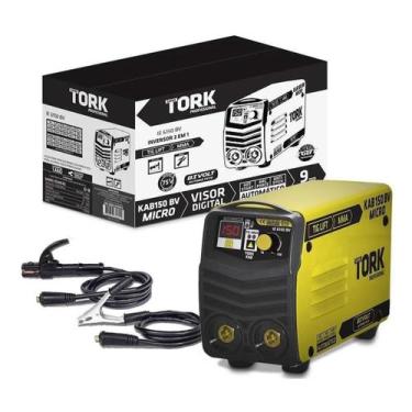 Imagem de Máquina Solda Inversora Micro Kab 150amp Tork Bivolt Mma Tig - 000149
