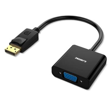 Imagem de Cabo Conversor DisplayPort para VGA - (DisplayPort M X VGA F) - Comtac 22129469