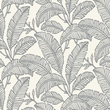 Imagem de Papel De Parede Ciara Folhagem Branco A66402