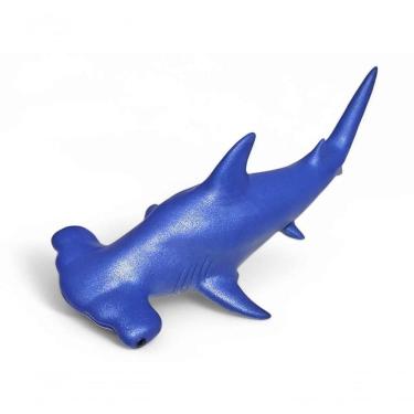 Imagem de Boneco Vinil Animal Brinquedo Super Realista Tubarão Martelo