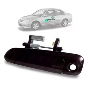 Imagem de Maçaneta da porta honda civic 1.7 2001 á 2006 externa dianteira lado e