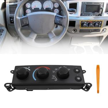 Imagem de Dasbecan 55057079AB HVAC Módulo de controle climático painel de controle de condicionamento aquecedor CA compatível com Dodge Ram 2006-2008 1500 2500 3500 2008-2011 Dakota substitui # P55056569AD
