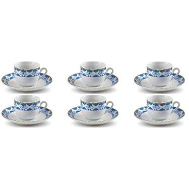 Imagem de Conjunto de 6 Xícaras de Café com Pires Amalfi Wolff