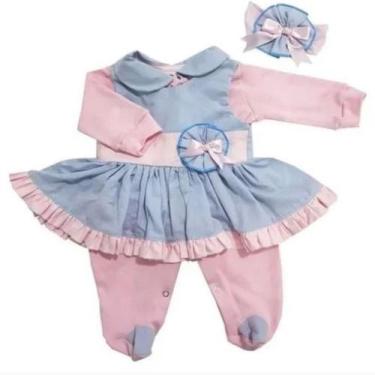 Imagem de Macacão Longo para Bebê Dulce 02 Peças - Happy Baby, G