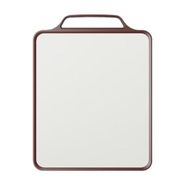 Imagem de DimyFew Tábua de corte de aço inoxidável, tábua de corte dupla face, bandeja para preparação de refeições para pão, Pp