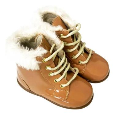Imagem de Botinha Heloisa Sapatinho De Pelinho Nude Infantil Menina, 20