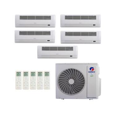 Imagem de Ar-Condicionado Multi Split Inverter R-32 Gree 48000 (2x Evap Cassete 9000+2x Evap Cassete 12000+1x Evap Cassete 22000) Quente/Frio 220V
