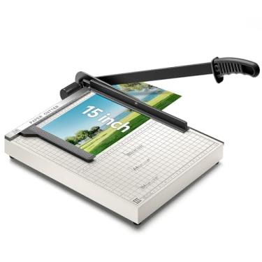 Imagem de Cortador de papel de guilhotina B4, corte de cortador de papel com régua guia