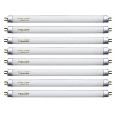 Imagem de Lâmpadas fluorescentes Konideke F8T5/CW 8W 420lm T5 30cm, pacote com 8