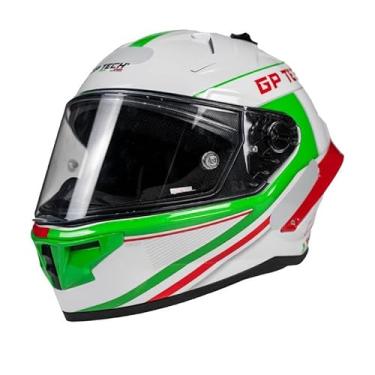 Imagem de CAPACETE MOTO GP TECH F1 PILOT CIRCUIT FORMULA 1 PISTAS ITALIA ESPORTIVO PILOTO (58)