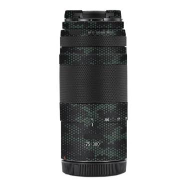 Imagem de Adesivo para lente de câmera 75-300 4-5.6 Película protetora para Canon RF 75-300mm F4-5.6 (Mamba Green)