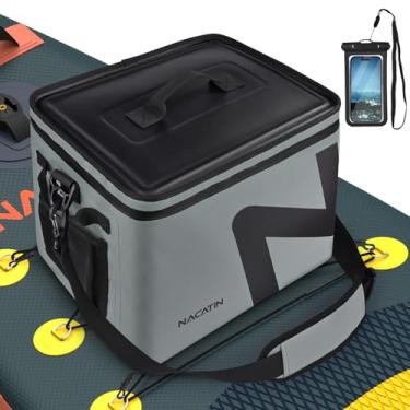 Imagem de Cooler para prancha de remo, bolsa térmica grande à prova de vazamento de 5 camadas com abridor de garrafa, bolsa térmica interna removível para viagens, acampamento, piquenique, SUP