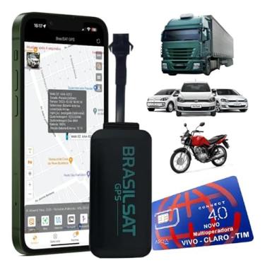 Imagem de Rastreador Veicular Gps Bloqueador 4G Com Chip E Aplicativo Em Tempo Real Carro Moto Caminhao