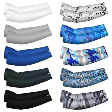Imagem de Mangas de braço Xuhal Kids Baseball Compression UV Protection