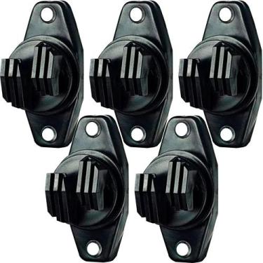 Imagem de 5 Isolador W Reforçado P/ Cerca Elétrica Big Haste Rural Residencial -